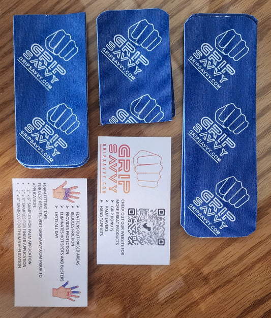 Free Grip Savvy Hand Tape Samples